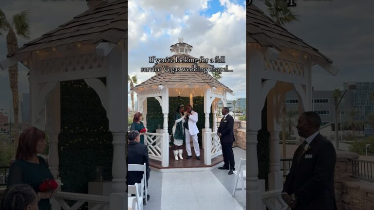We’re Your Full Service Wedding Chapel 💒💍💐