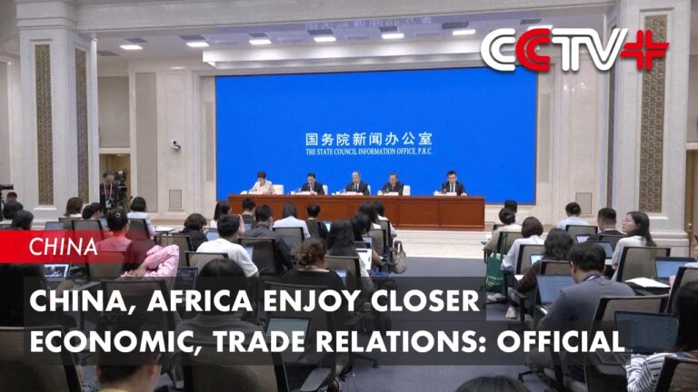 China, Africa Enjoy Closer Economic, Trade Relations: Official