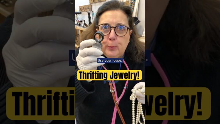 Spot Real vs. Fake Pearl Jewelry Thrift Shopping by Dr. Lori