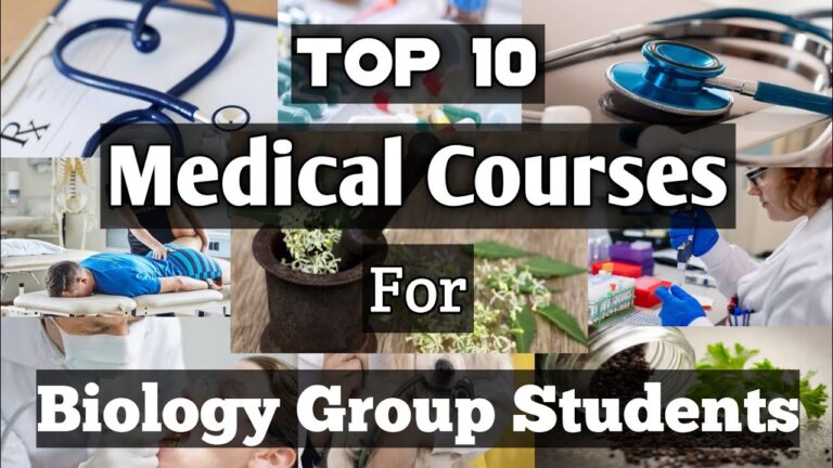 Top 10 Medical Courses || Best Choice for Biology Group Students || MBBS || BDS