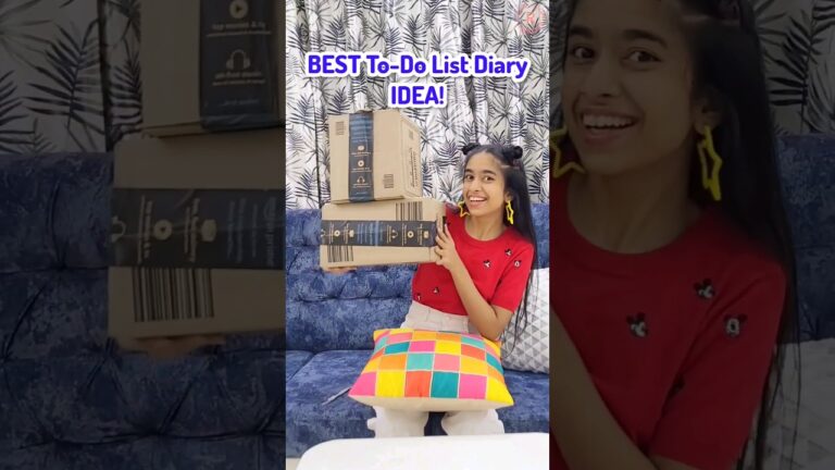 Best To-Do List Diary IDEA!🤩🎀✨️ | Riya's Amazing World