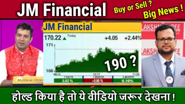 JM Finance share latest news,Buy or not ?,JM Financial stock analysis,jm financial share target 2025