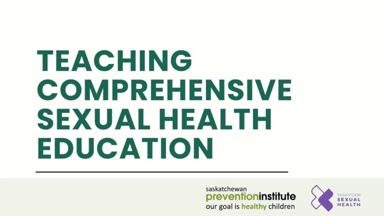 Teaching Comprehensive Sexual Health Education