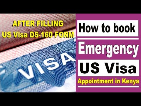 How to book for emergency US visa appointment | Schedule Emergency USA visa Appointment Tutorial Mushenee