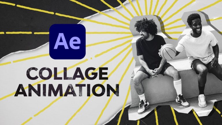 Collage animation in After Effects