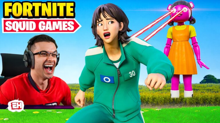 NickEh30 reacts to Squid Game in Fortnite!