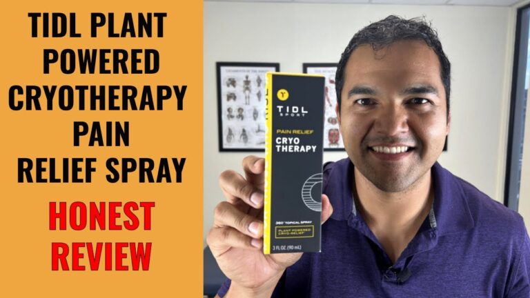 TIDL Plant Powered Cryotherapy Pain Relief Spray – Honest Physical Therapist Review