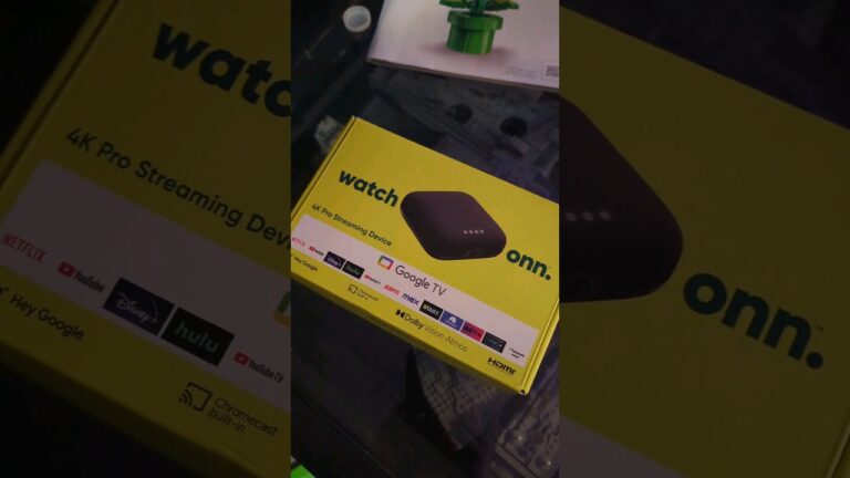 Let's Check Out the 4K Pro Streaming onn Device #walmart #googletv