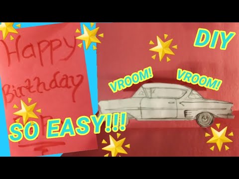 DIY Pop Up Birthday Card (EASY) (SO COOL) (DIY)