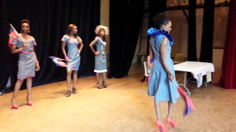 Haitian traditional dresses by Kecita Modl