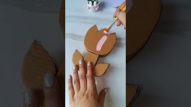Tulip 🌷 Pen Holder DIY 🤯😱#art #drawing #craft #diy #ytshorts #ytviral #viralvideo #shorts #yt