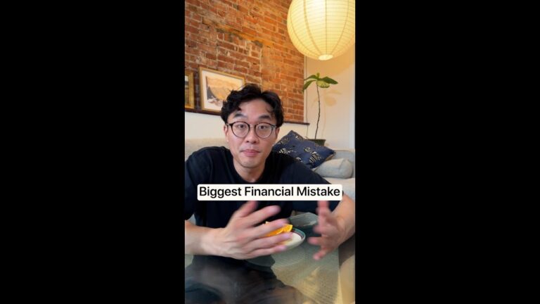 Biggest financial mistake