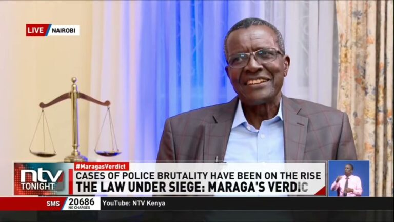 The Law under siege: David Maraga's Verdict | One on One with the former Chief Justice Mushenee