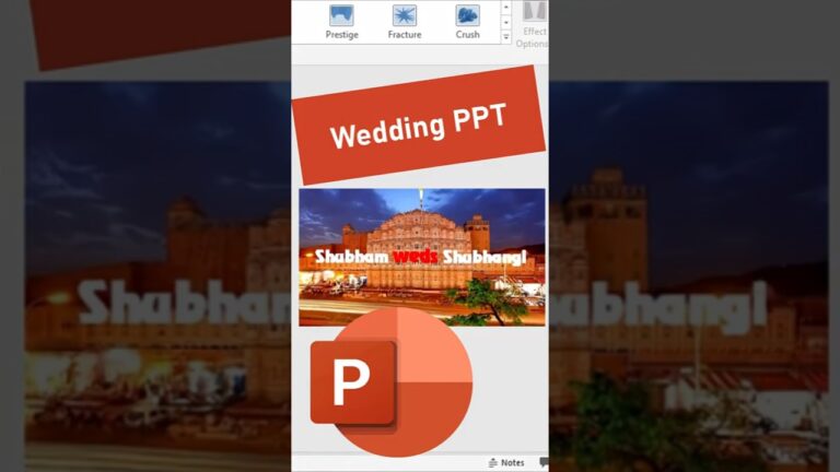 💍 Wedding PPT Design Ideas That WOW! ✨💒