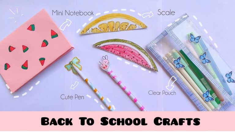 ✨ Giveaway 🤩|| தமிழில் Useful Back To School Craft Ideas💡|| #diy #trending #giveaway #craft #art
