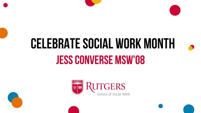 Celebrate Social Work Month 2021 | Jess Converse