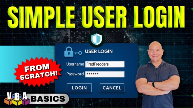 How To Create A Secure Excel Login System (Step-by-Step)