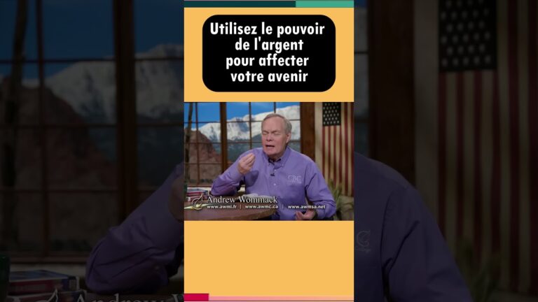Voici la clé de la prospérité financière #andrewwommack  #semences  #finance #enlightsons