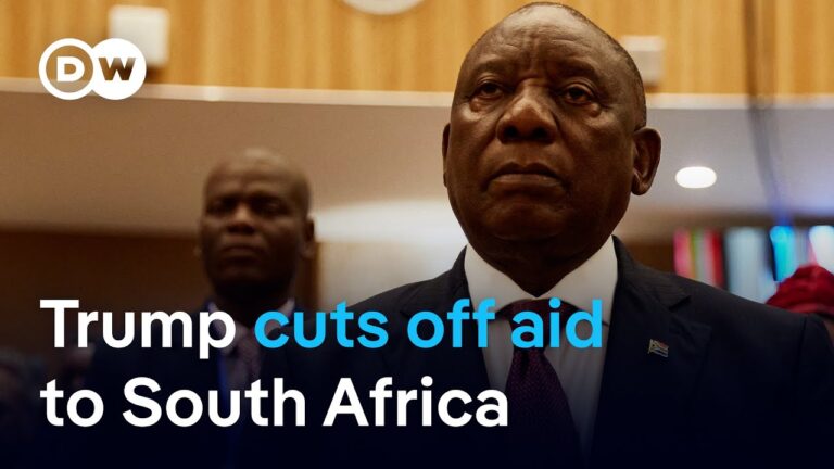 How is South Africa reacting to Trump's threat of blocking aid? | DW News
