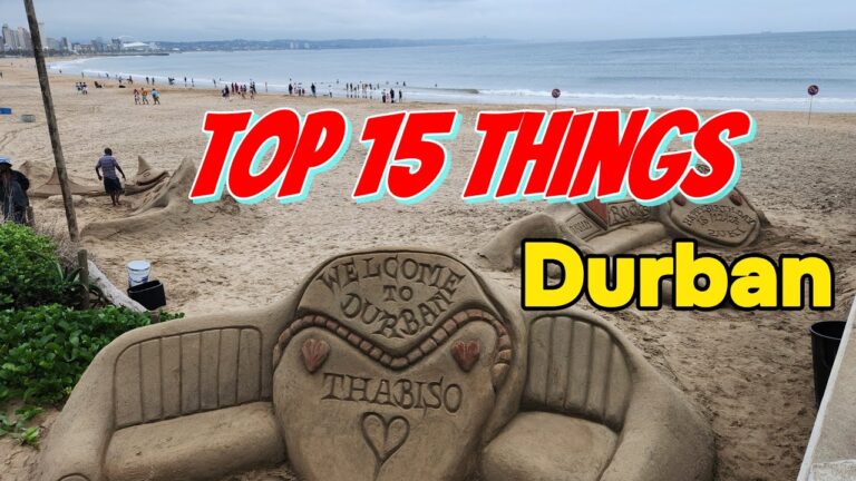 Top 15 Tourist Places in Durban 🇿🇦| Durban Attractions | South Africa