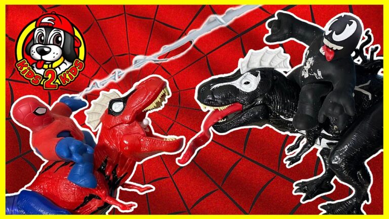 Goo Jit Zu 🕷 SPIDER-MAN Across the SPIDER-VERSE Saves MILES MORALES (Rise of VENOM)