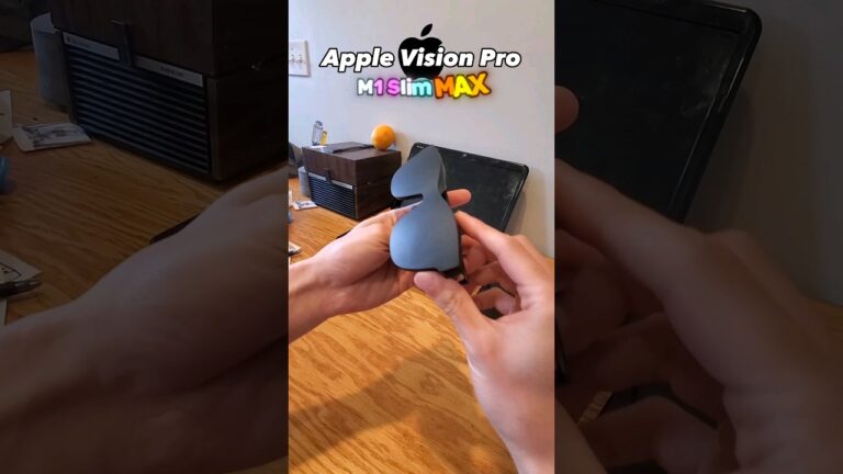 Apple Vision Pro M1 Slim MAX 🤯 #shorts