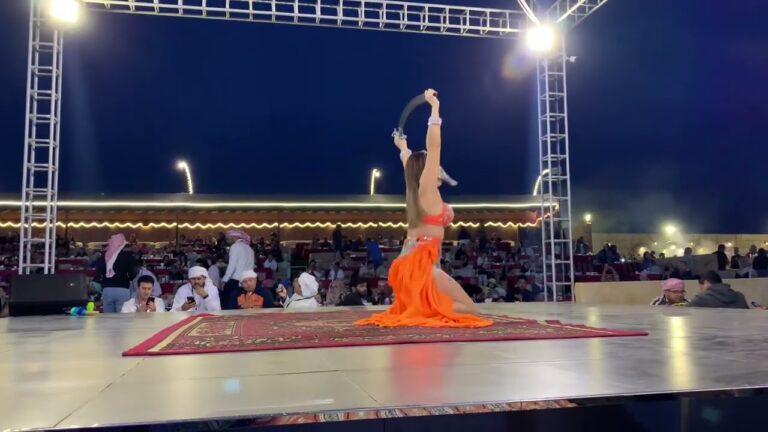 Desert Safari Belly Dance in Dubai 🇦🇪 #bellydance #dubai