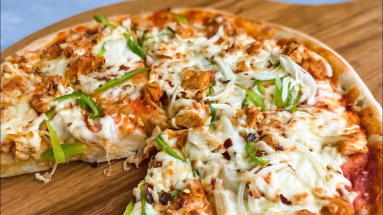How to Make Pizza | Homemade Pizza Recipe | Chicken Tikka Pizza | Quick Easy Pizza