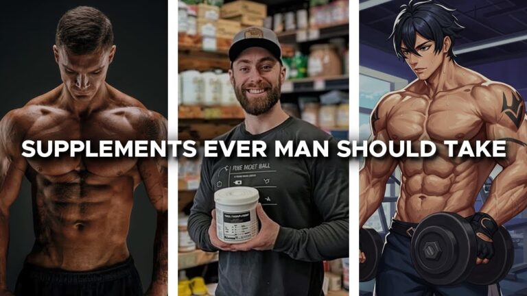 Top 5 Supplements Every Man Needs for Health, Energy & Performance