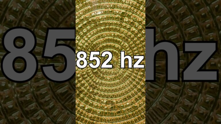 852 hz Frequency – Unblock the Third Eye, Bring the mind and body back into balance.