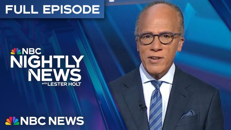 Nightly News Full Episode – April 23