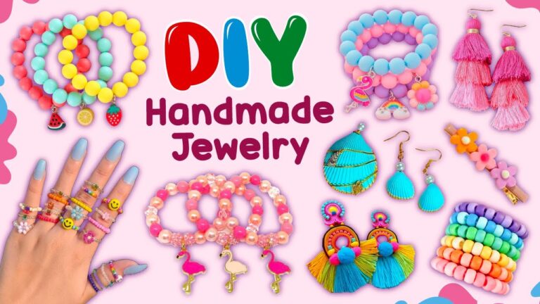 16 DIY HANDMADE JEWELRY IDEAS – Bracelet, Necklace and more..
