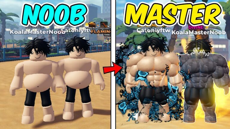 CAT VS KOALA in Roblox Gym League