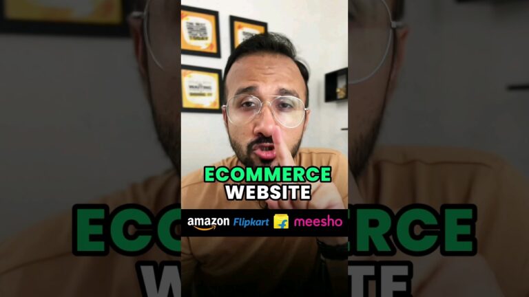 Building Your Own Ecommerce Business Website? 🔥 Online Store or Amazon, Flipkart & Meesho ✅