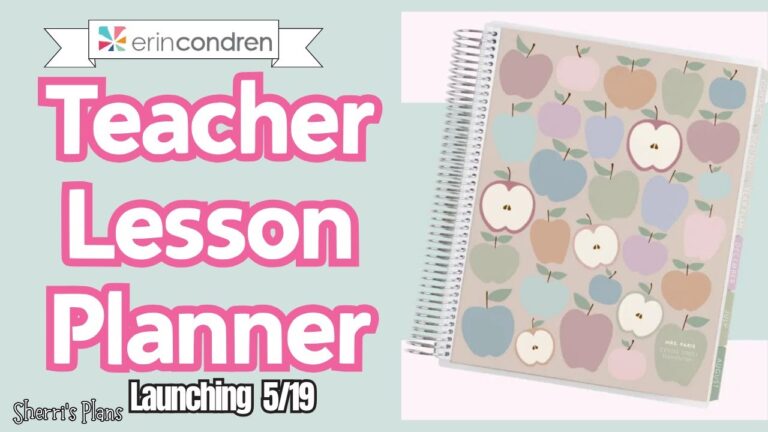 NEW Erin Condren Teacher Lesson Planner Review | How anyone can use this planner!