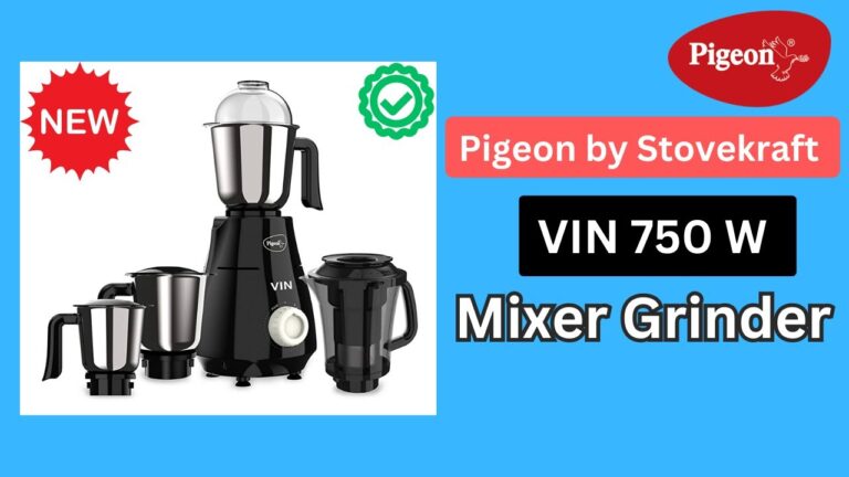 Pigeon VIN 750W Mixer Grinder | Pigeon by Stovekraft Mixer Grinder