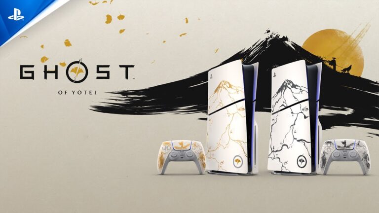 PS5 Ghost of Yōtei Limited Edition console designs   – PlayStation.Blog