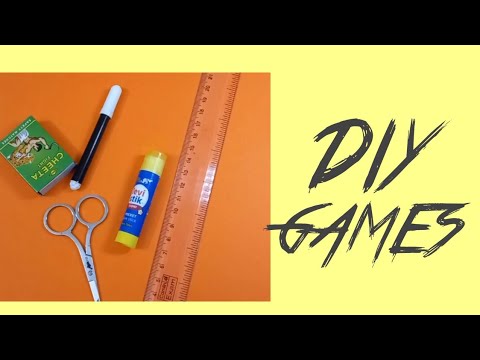 simple diy games | matchbox game | indoor game ideas | tic tac toe | kids games | #shorts