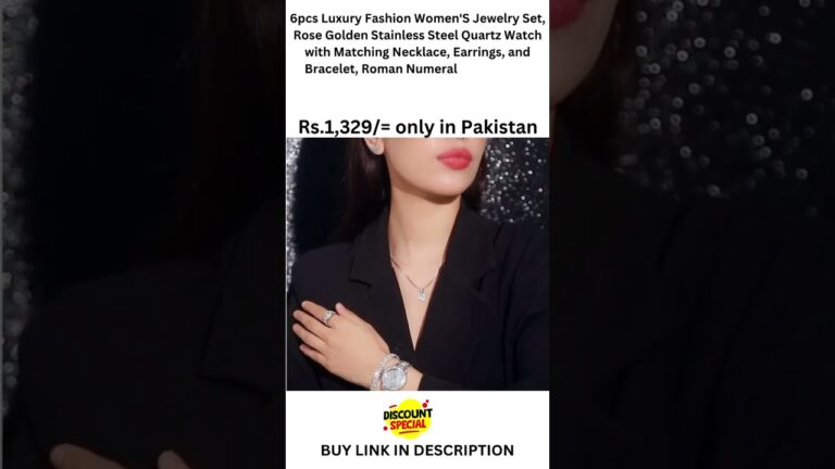 Surprise Your Mom with This 6pcs Luxury Fashion Women’s Jewelry SetAdd a subheading 5 #skincaretips