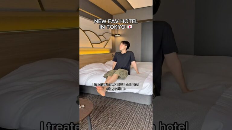 Love this Tokyo hotel! Use Klook code BLAKETOKYO #japantravel #tokyo #shorts