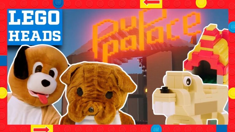 LEGO Dog Theme Builds in Real Life vs. LEGO Worlds – LEGO Heads