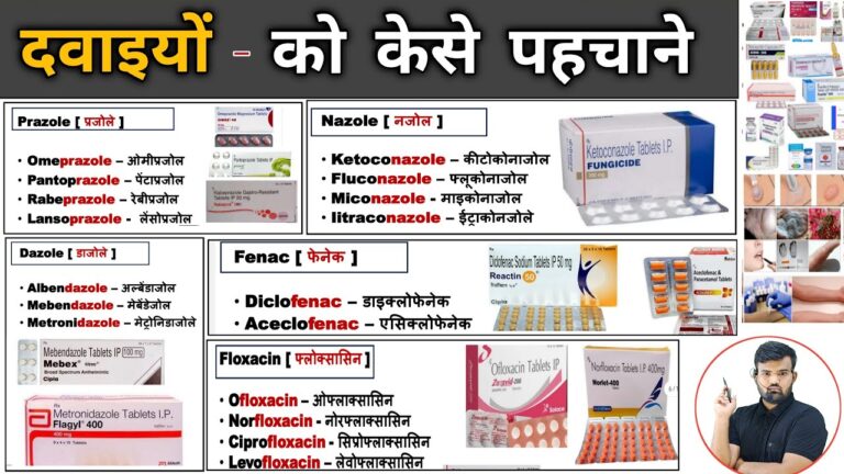 दवाईयां केसे पहचाने | Medicine Identification | Medicine | Medicine Knowledge | Treatment | Doctor