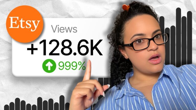 No Etsy Views? Here’s EXACTLY Why (And How To Fix It FAST) | Digital Product Etsy Shop