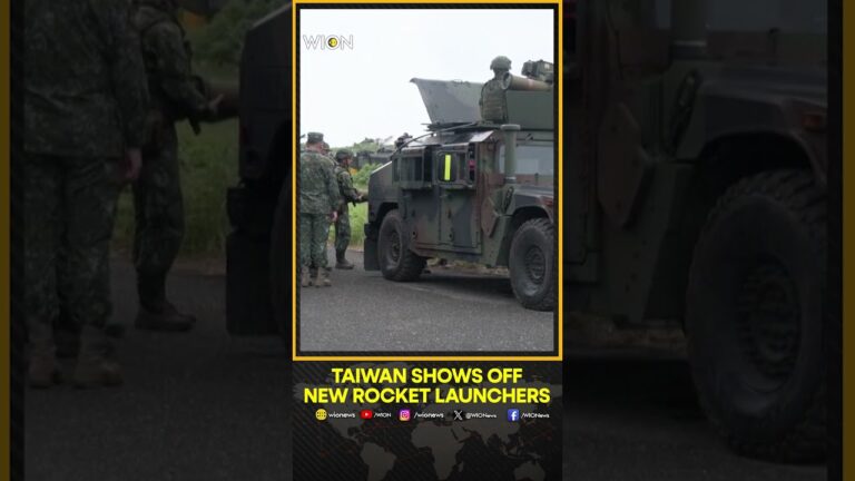 Taiwan shows off new rocket launchers | WION Shorts | World News