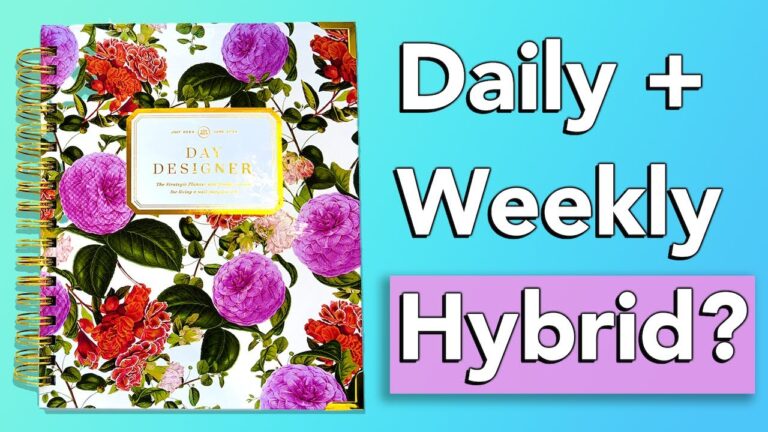 Day Designer Weekly Planner Review 2024
