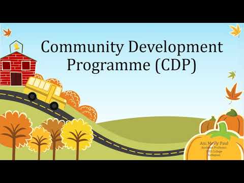 Community Development Programme  CDP