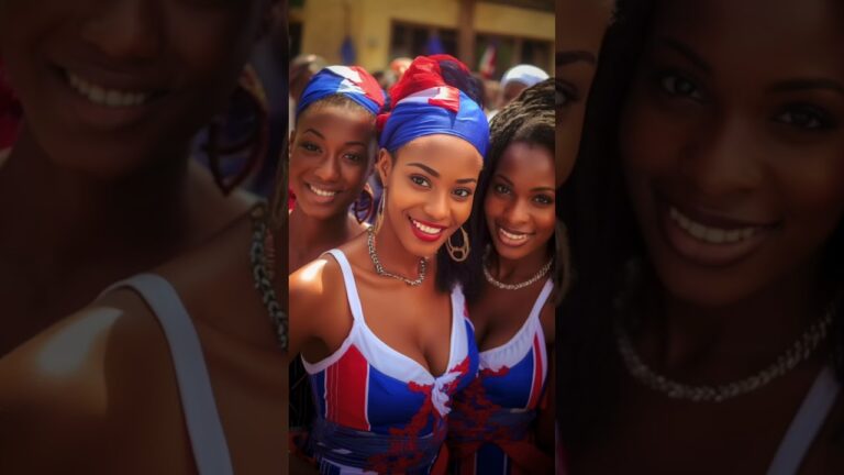 Haitian Caribbean Beauty Queens In Real Chocolate Paradise: Melanin Black Diamonds From Haiti Kompa