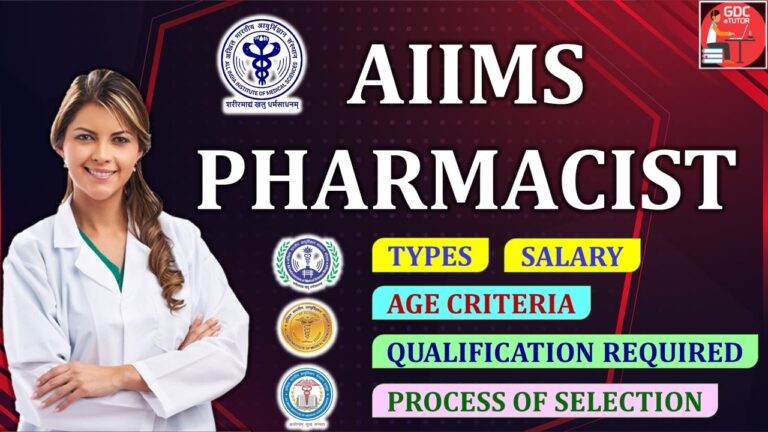 AIIMS Pharmacist| Types, Salary, age limits, Qualification required, Selection process