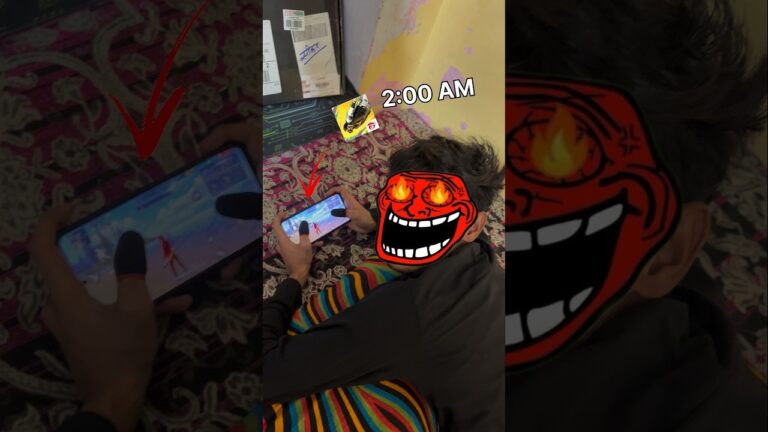Every FreeFire Player At 2:00 AM 😈 – FREEFIRE GAMING TEST #freefire #poco #shortsfeed #shots