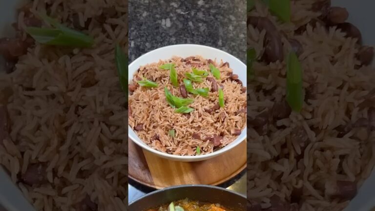 Rice beans / Diri Kole ak pwa wouj 🔥🔥 #haitian #food #haitianfood #foodie #recipe